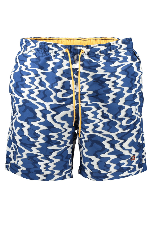 7702NAPAPIJRI COSTUME PARTE SOTTO UOMO BLU