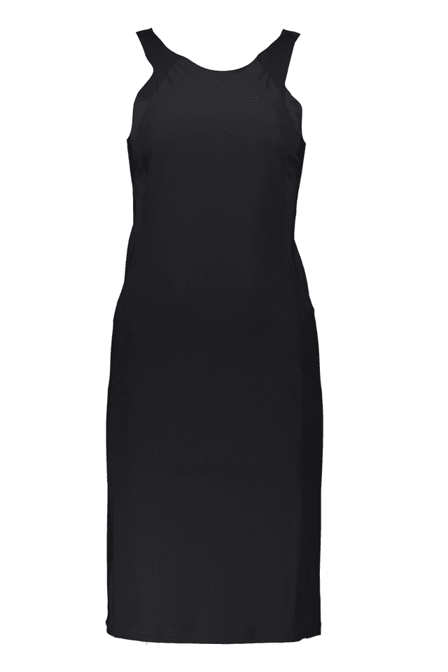 7667PATRIZIA PEPE ABITO LUNGO DONNA NERO