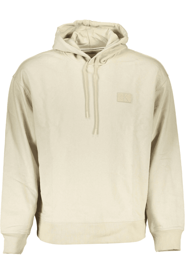 2557CALVIN KLEIN FELPA SENZA ZIP UOMO BEIGE
