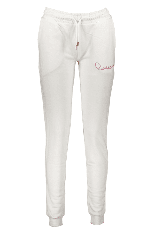 6776CAVALLI CLASS PANTALONE DONNA BIANCO