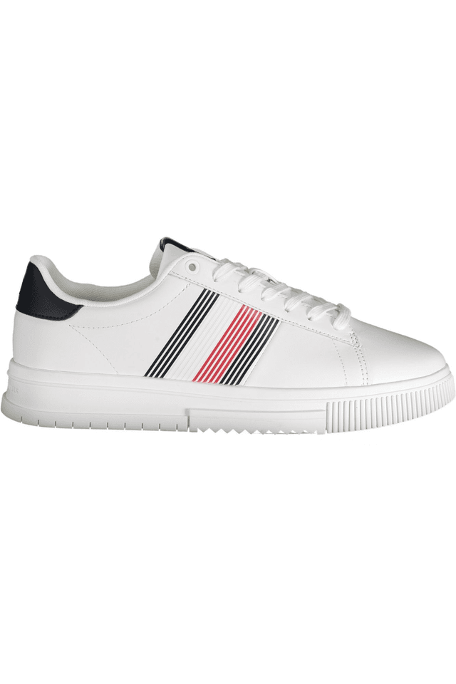 9699TOMMY HILFIGER CALZATURA SPORTIVA UOMO BIANCO
