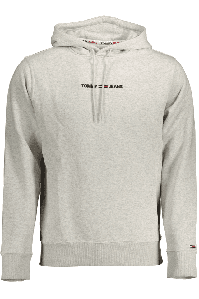 2133TOMMY HILFIGER FELPA SENZA ZIP UOMO GRIGIO