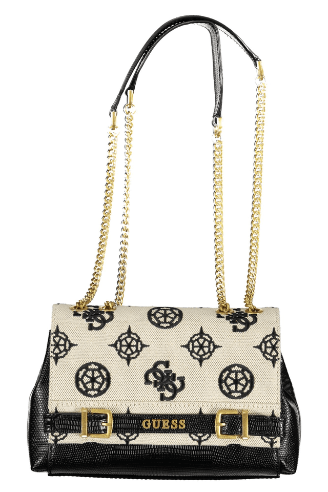 9374GUESS JEANS BORSA DONNA NERO