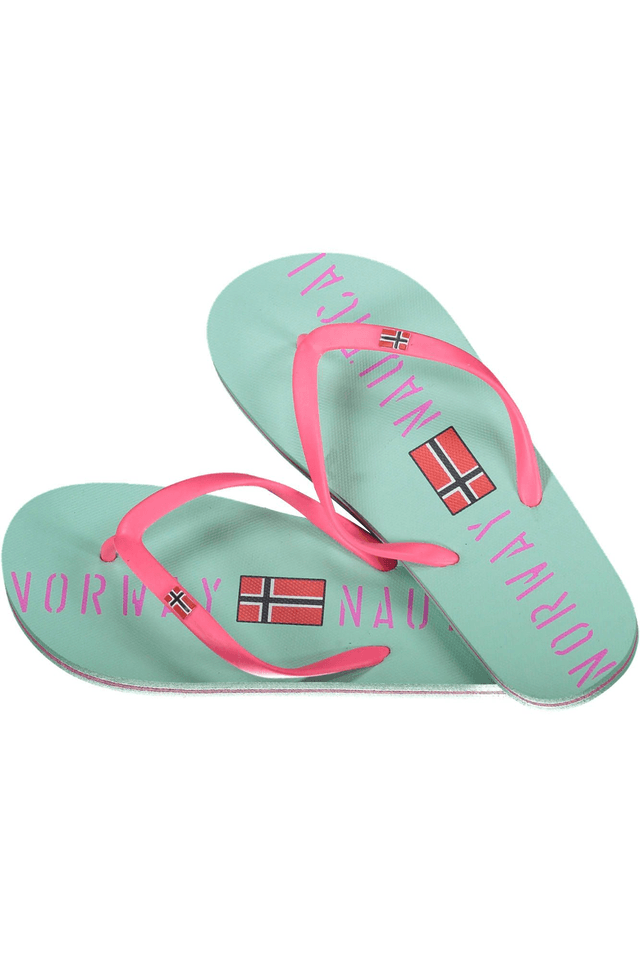 4720NORWAY 1963 CALZATURA CIABATTA DONNA AZZURRO