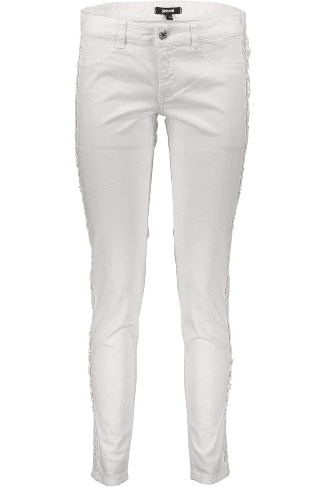 947JUST CAVALLI PANTALONE DONNA BIANCO