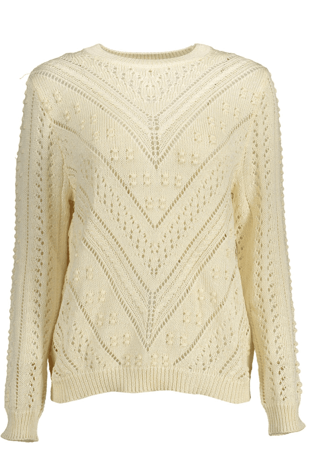 1638KOCCA MAGLIA DONNA BIANCO