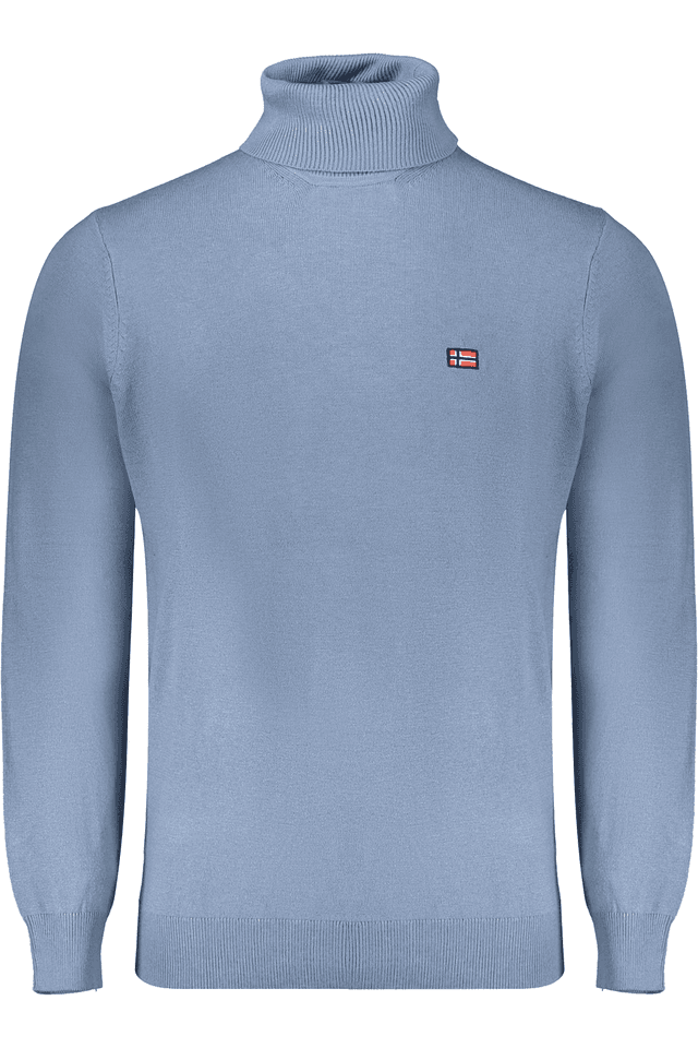 10507NORWAY 1963 MAGLIA UOMO AZZURRO