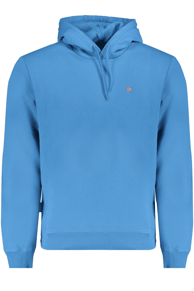 9929NAPAPIJRI FELPA SENZA ZIP UOMO BLU