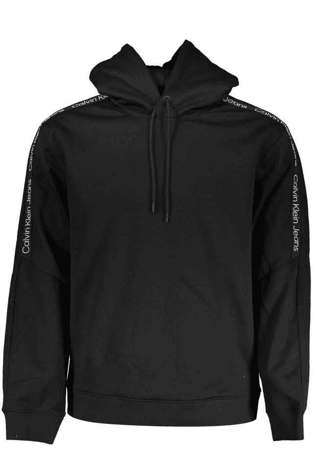 4638CALVIN KLEIN FELPA SENZA ZIP UOMO NERO