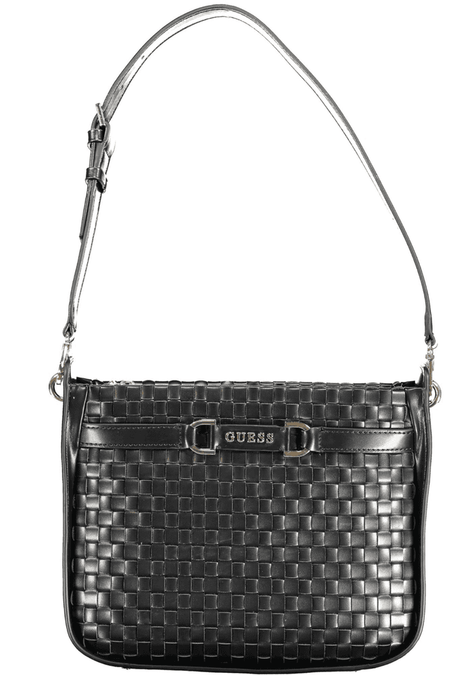 10018GUESS JEANS BORSA DONNA NERO