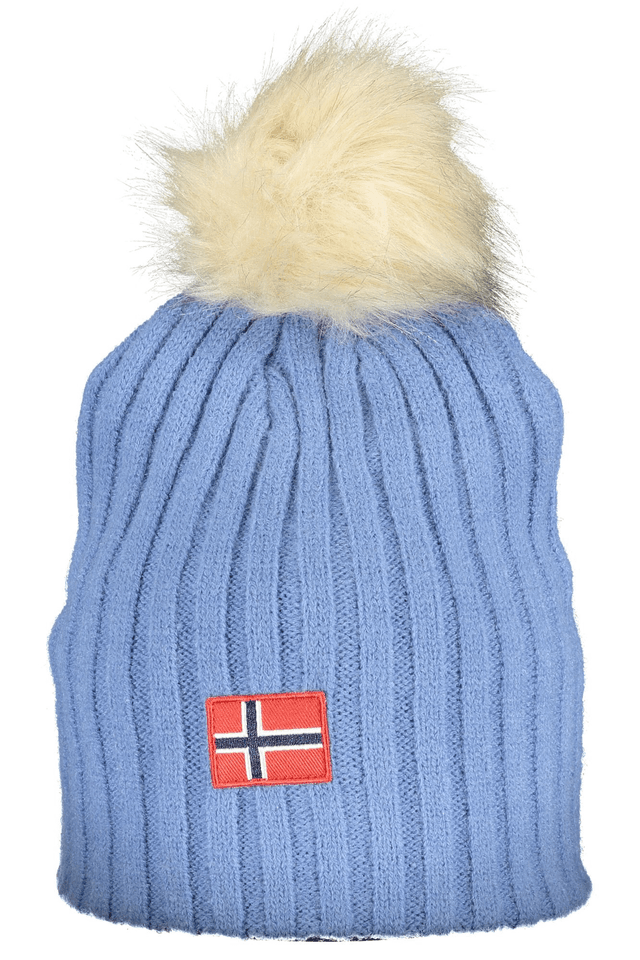 5914NORWAY 1963 BERRETTO DONNA AZZURRO