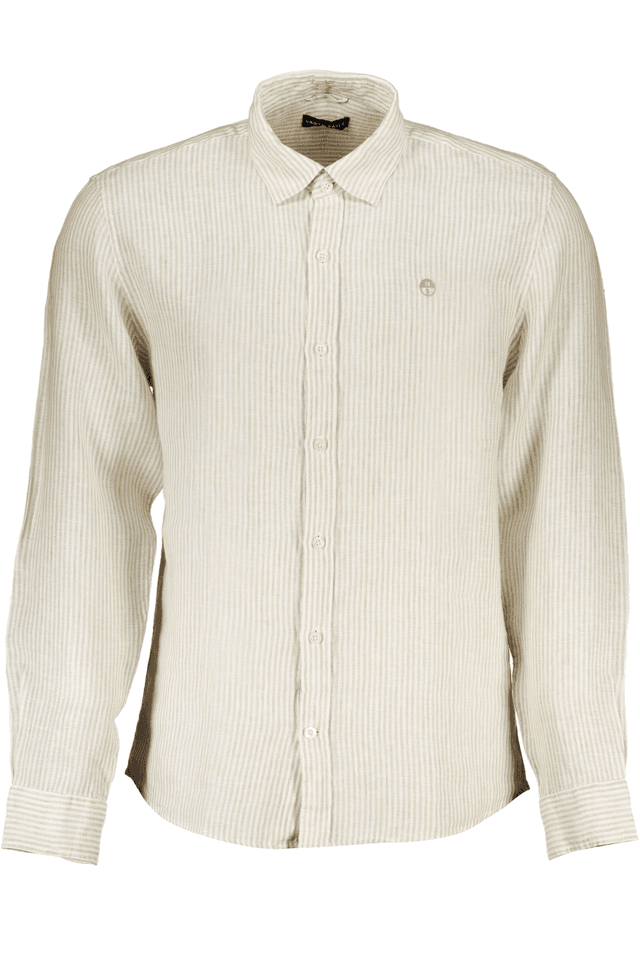 8594NORTH SAILS CAMICIA MANICHE LUNGHE UOMO BEIGE