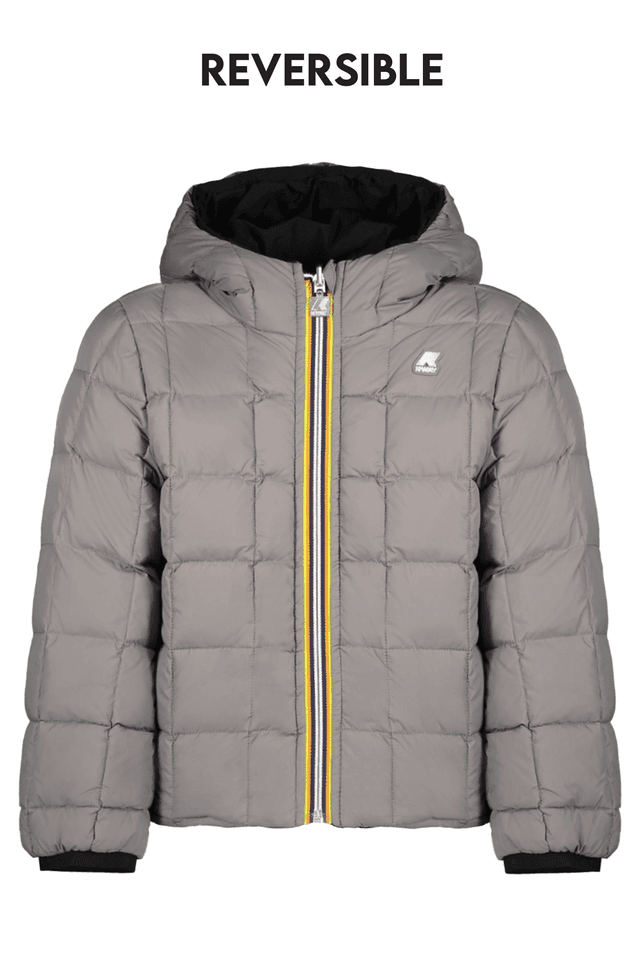 9097K-WAY GIUBBOTTO BAMBINO NERO
