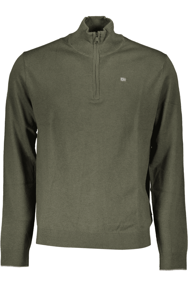 5749NAPAPIJRI MAGLIONE UOMO VERDE