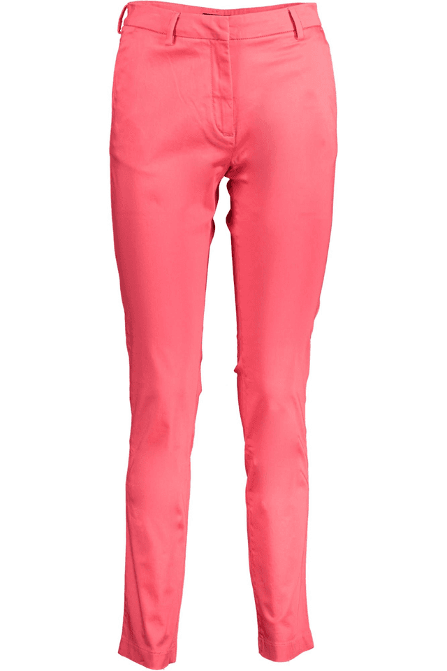 968GANT PANTALONE DONNA ROSSO