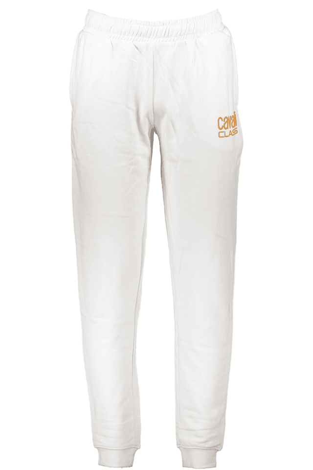 6818CAVALLI CLASS PANTALONE UOMO BIANCO