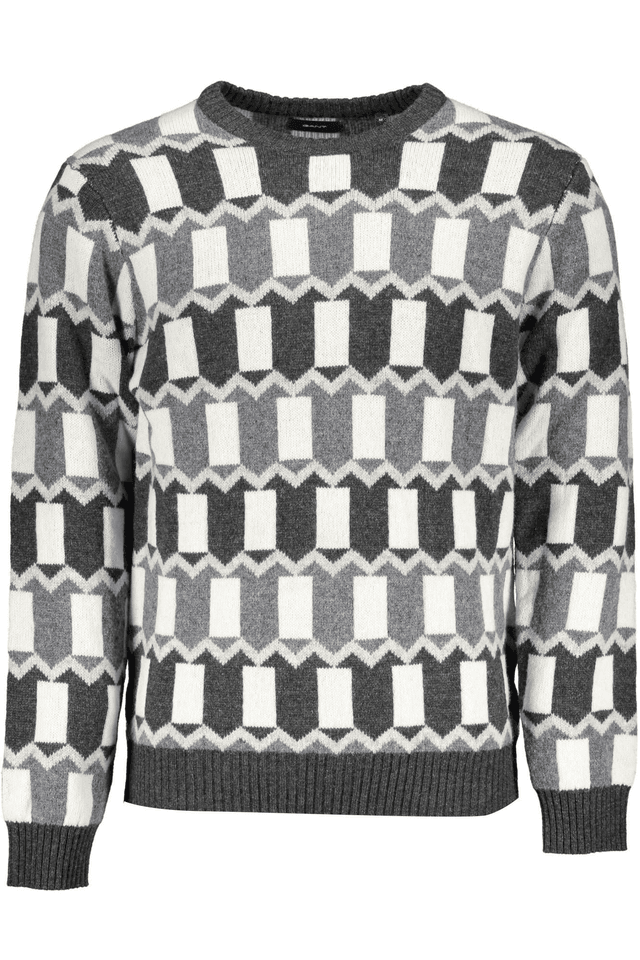 602GANT MAGLIONE UOMO GRIGIO