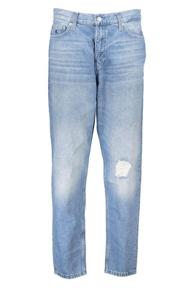 7225CALVIN KLEIN JEANS DENIM DONNA AZZURRO