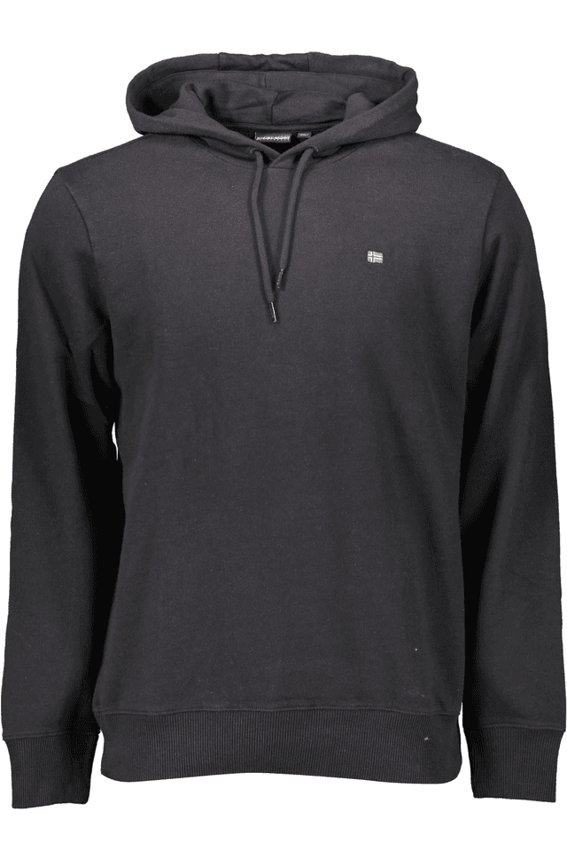 1050NAPAPIJRI FELPA SENZA ZIP UOMO NERO