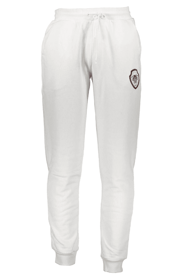 1385CAVALLI CLASS PANTALONE UOMO BIANCO