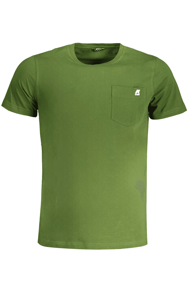 9721K-WAY T-SHIRT MANICHE CORTE UOMO VERDE