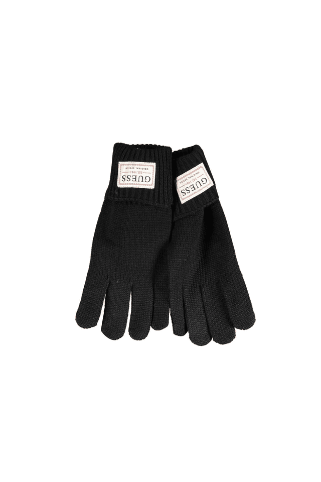 2817GUESS JEANS GUANTI UOMO NERO