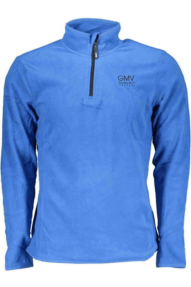 2331GIAN MARCO VENTURI FELPA SENZA ZIP UOMO BLU