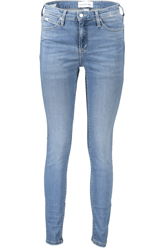3905CALVIN KLEIN JEANS DENIM DONNA AZZURRO
