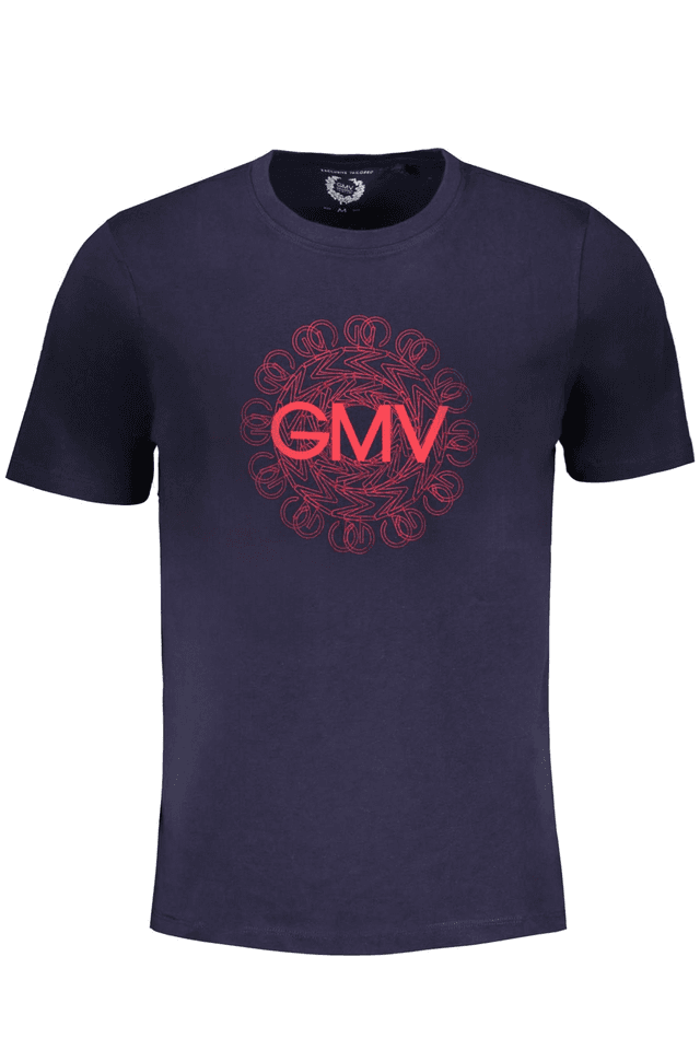 9571GIAN MARCO VENTURI T-SHIRT MANICHE CORTE UOMO BLU