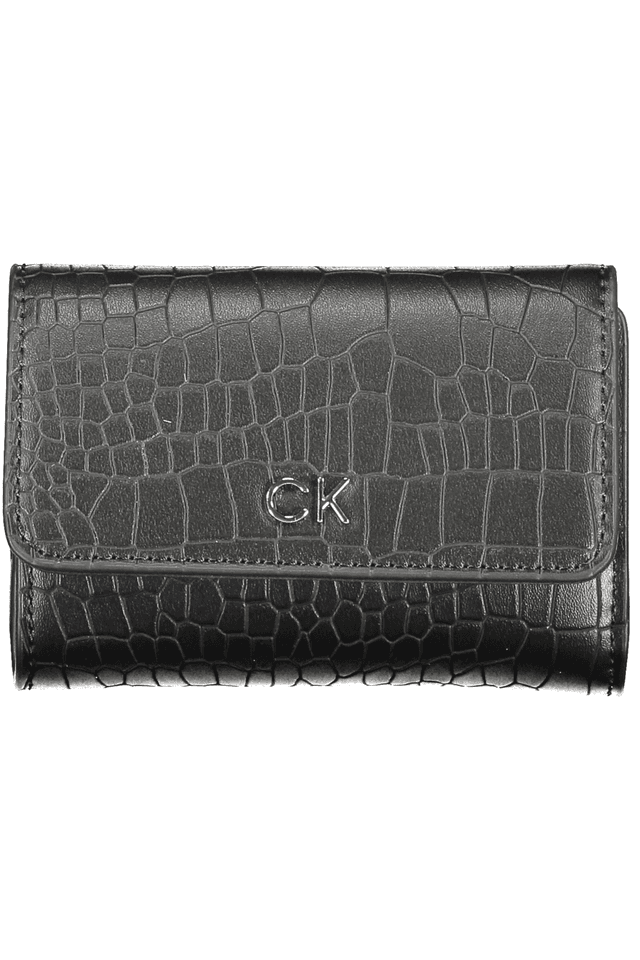 9467CALVIN KLEIN PORTAFOGLIO DONNA NERO
