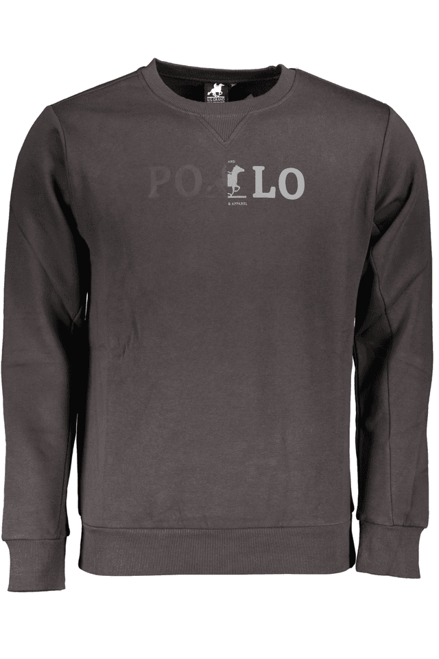7411U.S. GRAND POLO FELPA SENZA ZIP UOMO GRIGIO