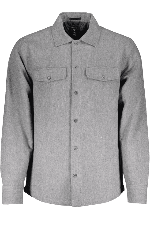 700GANT CAMICIA MANICHE LUNGHE UOMO GRIGIO