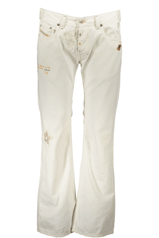 7429DIESEL PANTALONE DONNA BIANCO