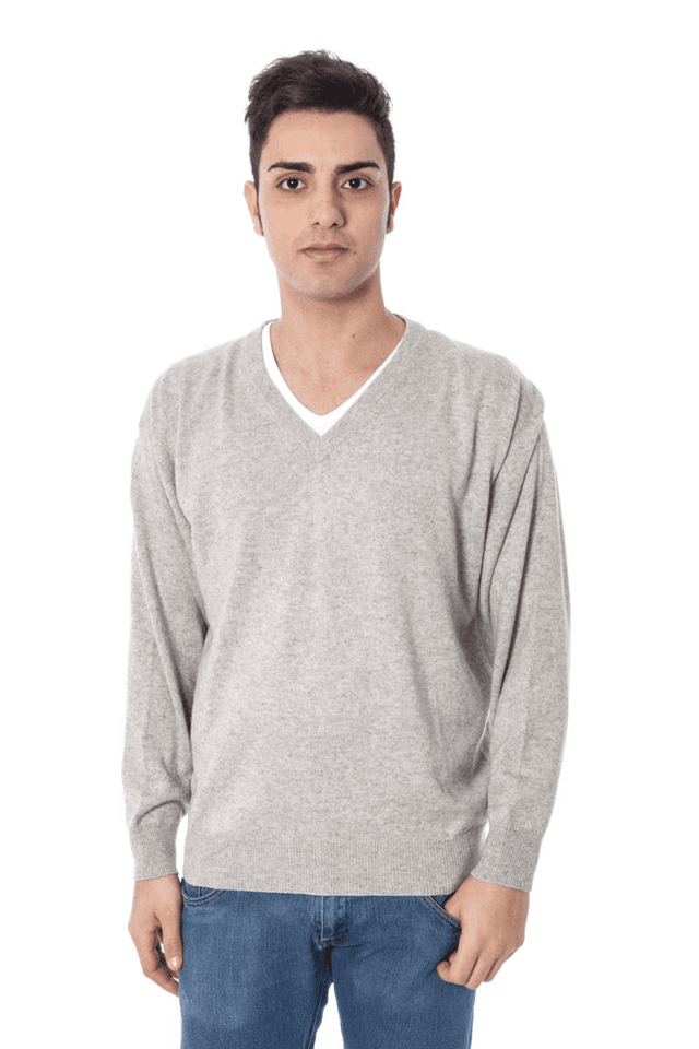 YUKO MAGLIONE UOMO GRIGIO
