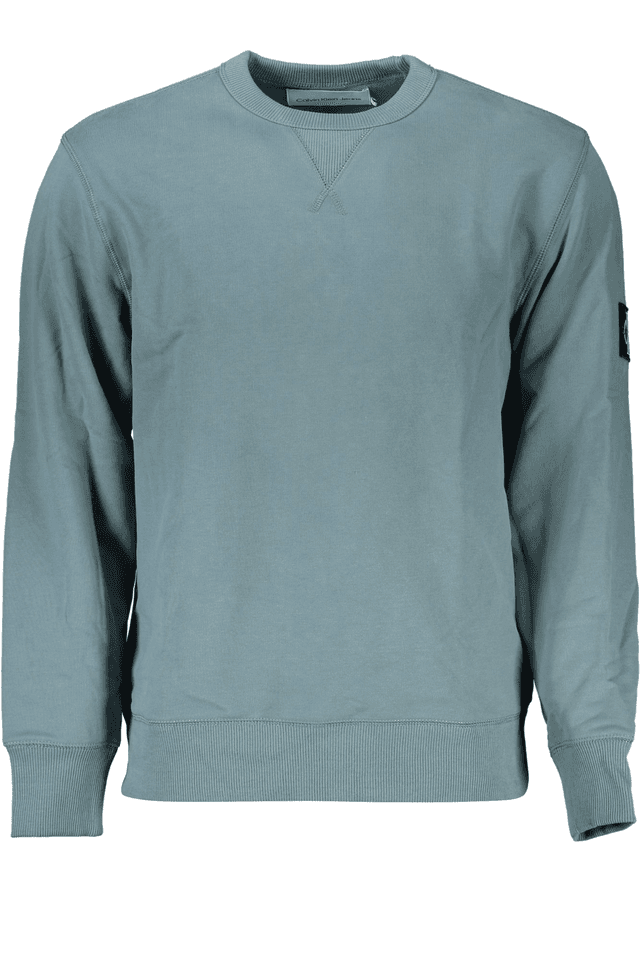 7079CALVIN KLEIN FELPA SENZA ZIP UOMO VERDE