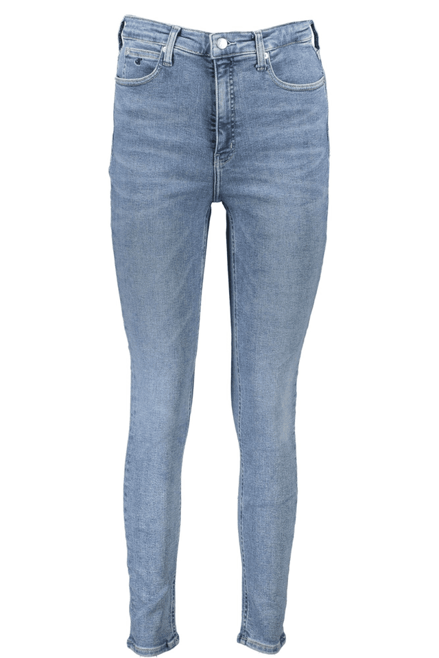 7224CALVIN KLEIN JEANS DENIM DONNA AZZURRO