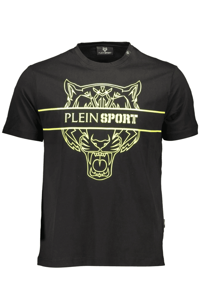 1244PLEIN SPORT T-SHIRT MANICHE CORTE UOMO NERO