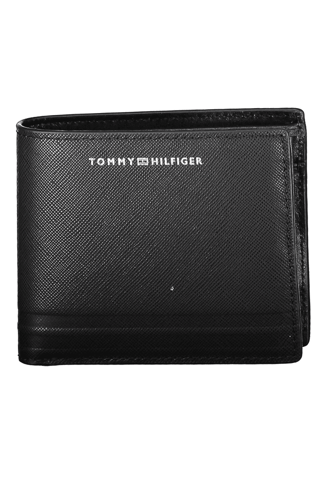 3721TOMMY HILFIGER PORTAFOGLIO UOMO NERO