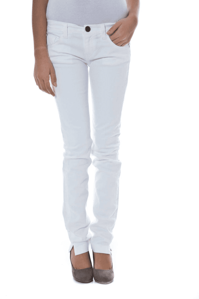 924PHARD PANTALONE DONNA BIANCO