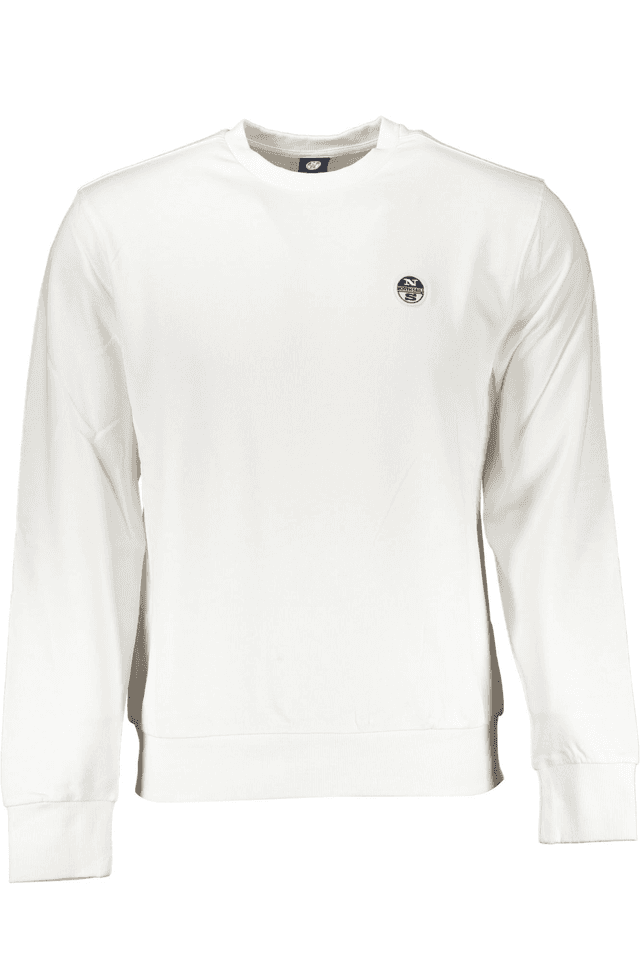 7149NORTH SAILS FELPA SENZA ZIP UOMO BIANCO