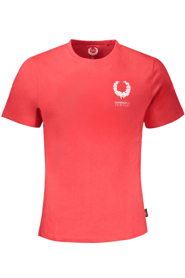 9588GIAN MARCO VENTURI T-SHIRT MANICHE CORTE UOMO ROSSO
