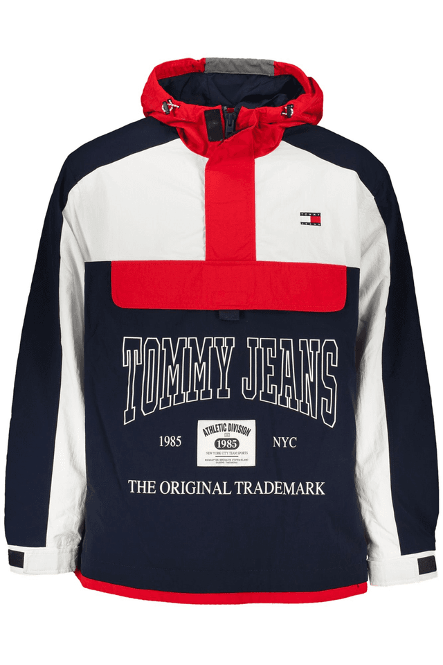 9834TOMMY HILFIGER GIACCA SPORTIVA UOMO BLU