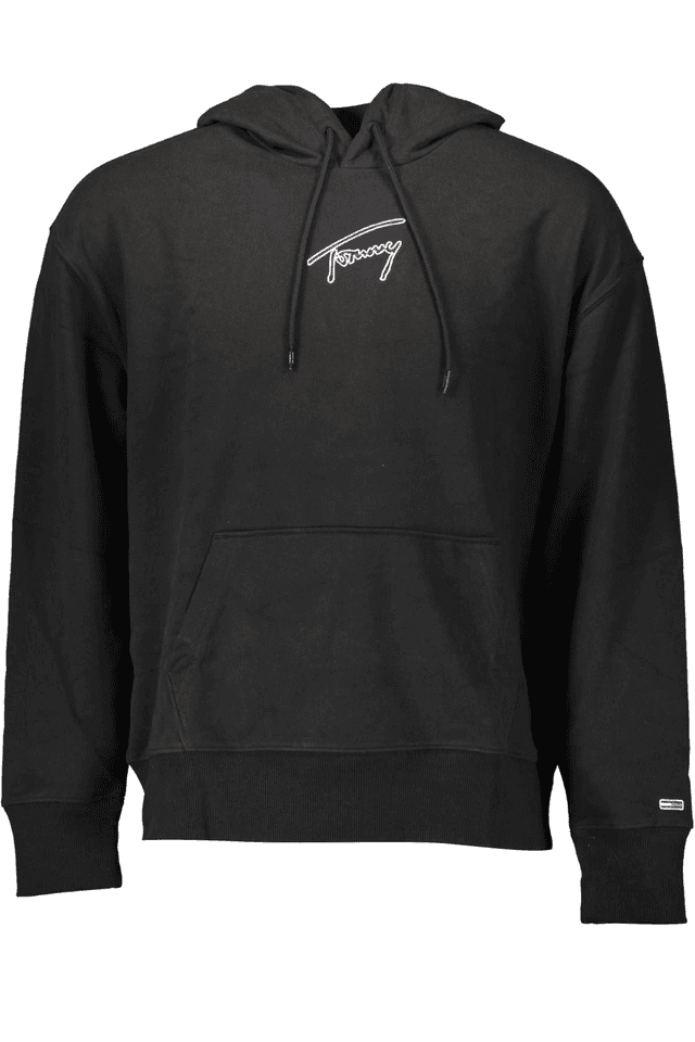 2783TOMMY HILFIGER FELPA SENZA ZIP UOMO NERO