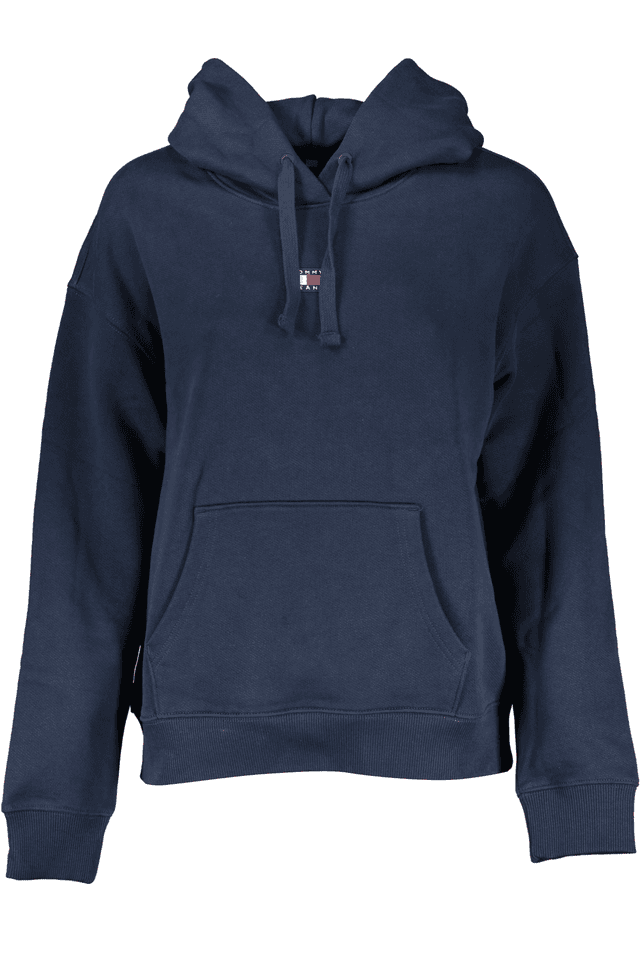6916TOMMY HILFIGER FELPA SENZA ZIP DONNA BLU