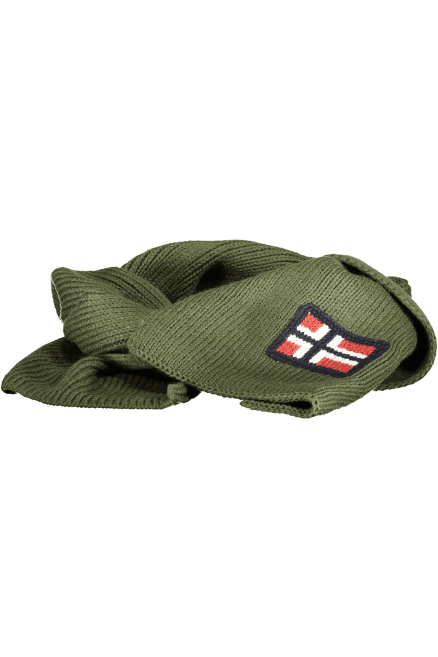 5948NORWAY 1963 SCIARPA UOMO VERDE