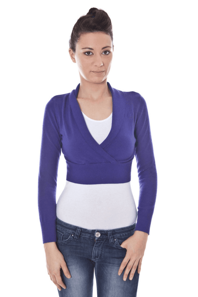 418DATCH COPRISPALLE MANICHE LUNGHE DONNA VIOLA
