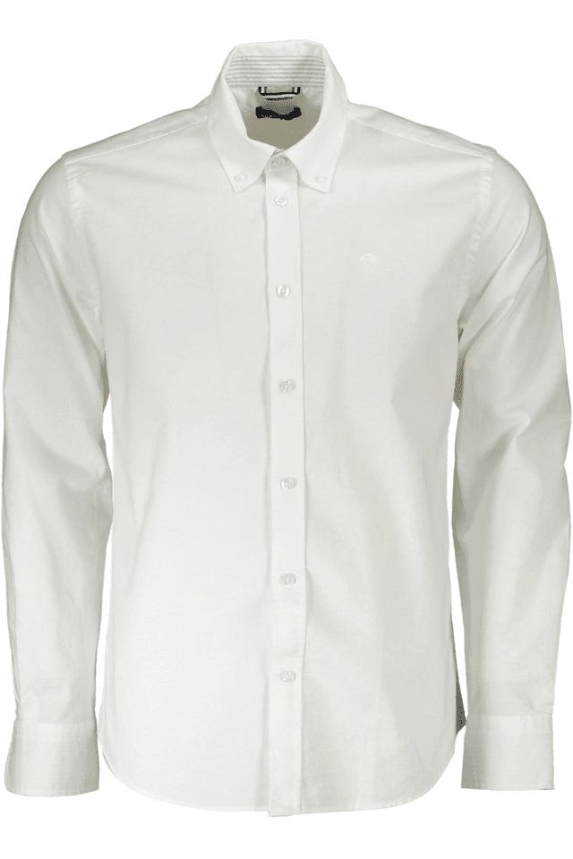 3649NORTH SAILS CAMICIA MANICHE LUNGHE UOMO BIANCO