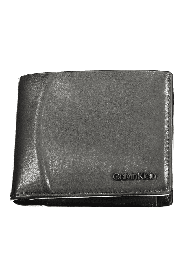 9344CALVIN KLEIN PORTAFOGLIO UOMO NERO