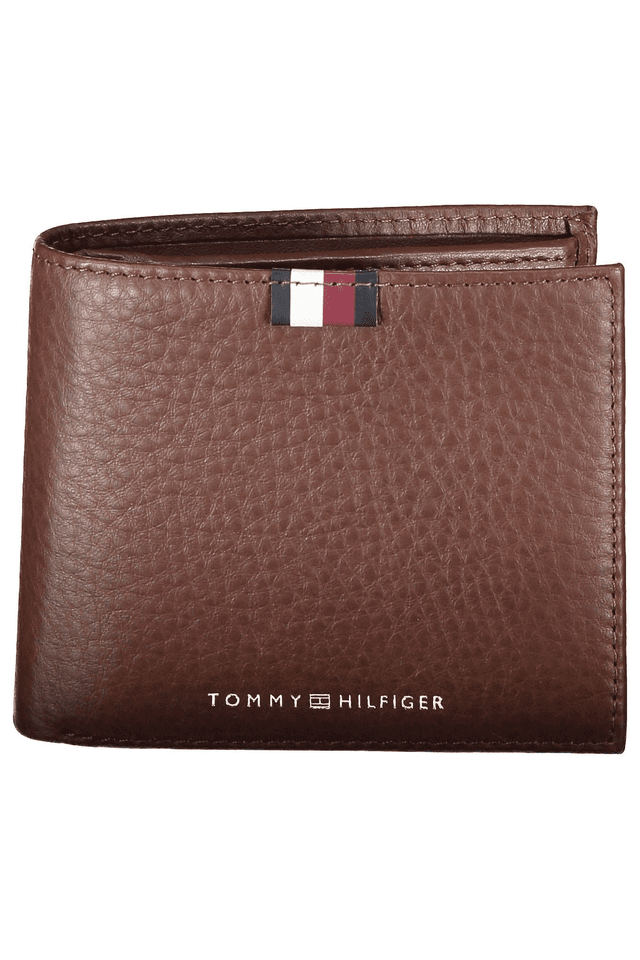 4485TOMMY HILFIGER PORTAFOGLIO UOMO MARRONE