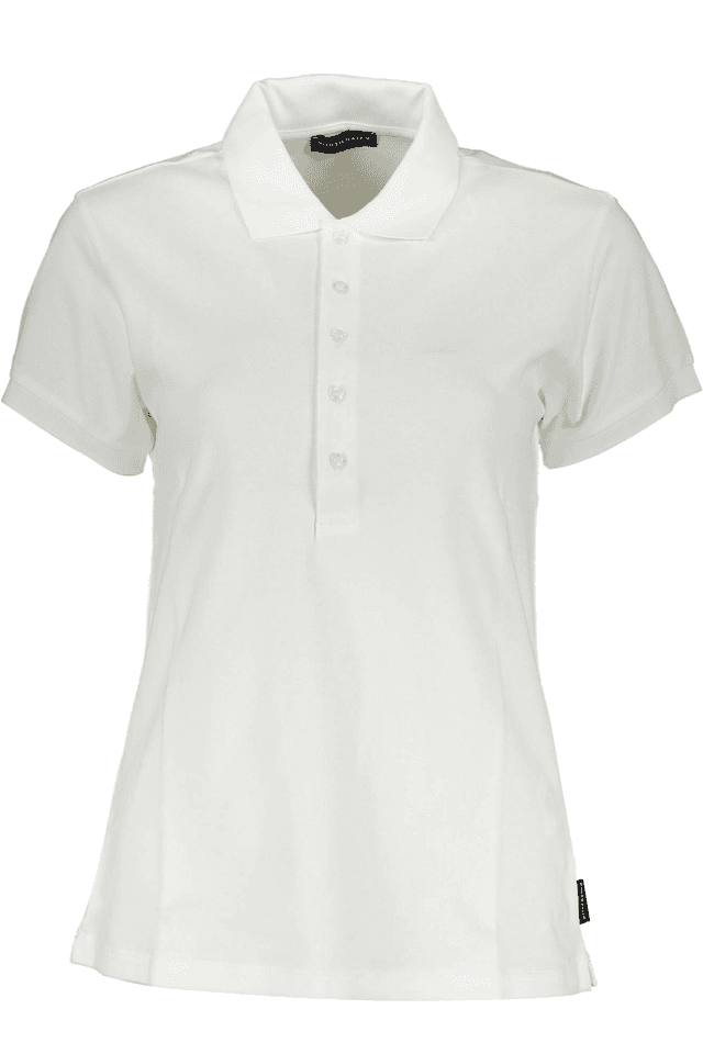 4290NORTH SAILS POLO MANICHE CORTE DONNA BIANCO